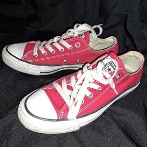 Used Red Converse